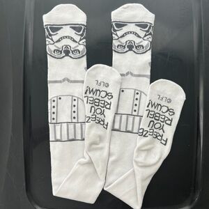 Star Wars Storm Trooper Knee Socks - Freeze You Rebel Scum!